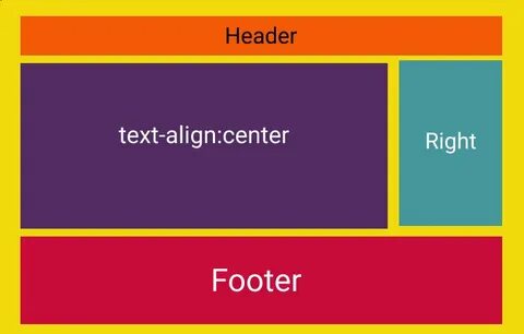 Align right html