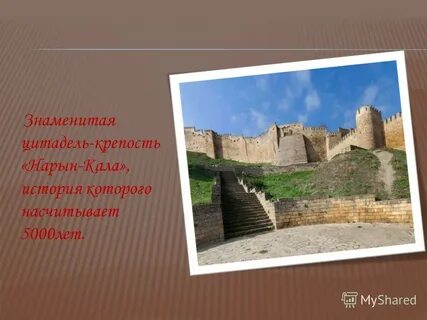 Крепость кратко