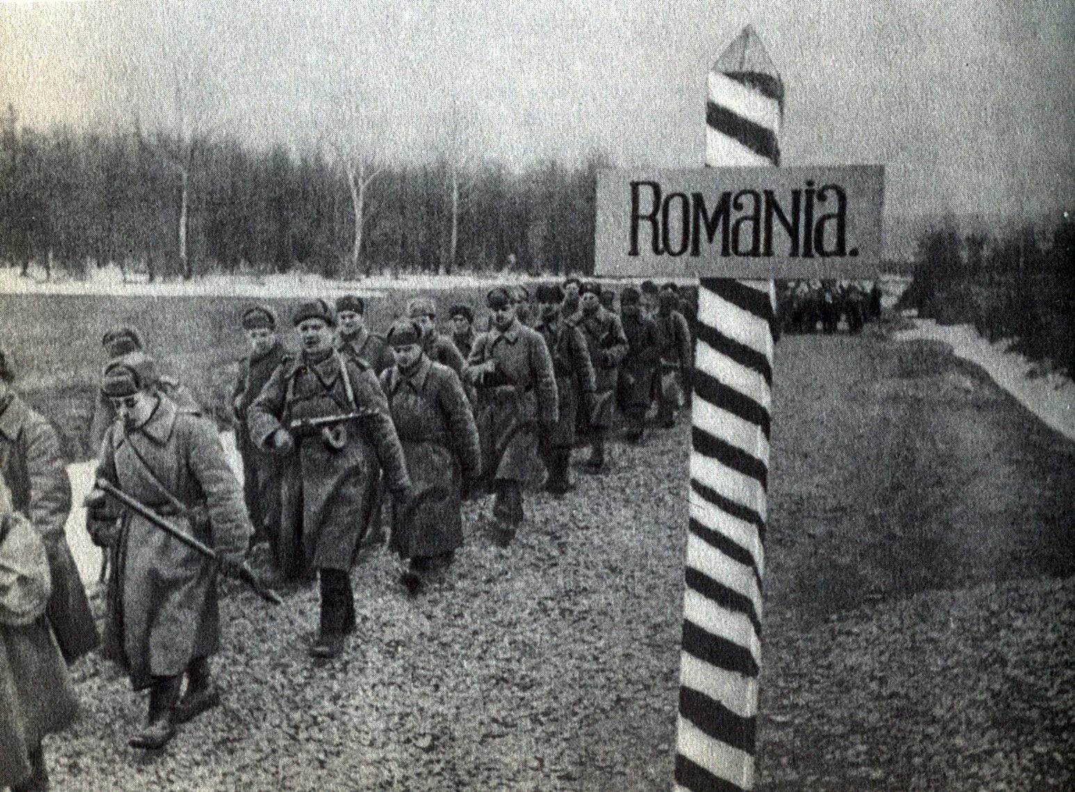 Операция март 1944. Освобождение Румынии в 1944. Уманско-Ботошанская операция 1944. Вступление советских войск на территорию Румынии.