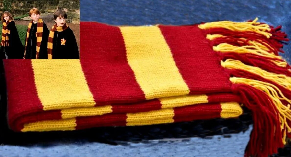 Гарри Поттер Делюкс Гриффиндор Шарф - Harry Potter (Лицензия) - купить по выгодн