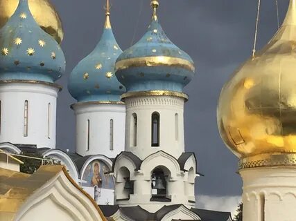 Работа золотой купол