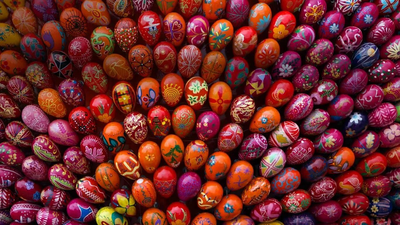Яйцо Пасха. Пасхальные яички. Разноцветные яйца. Красные пасхальные яйца.