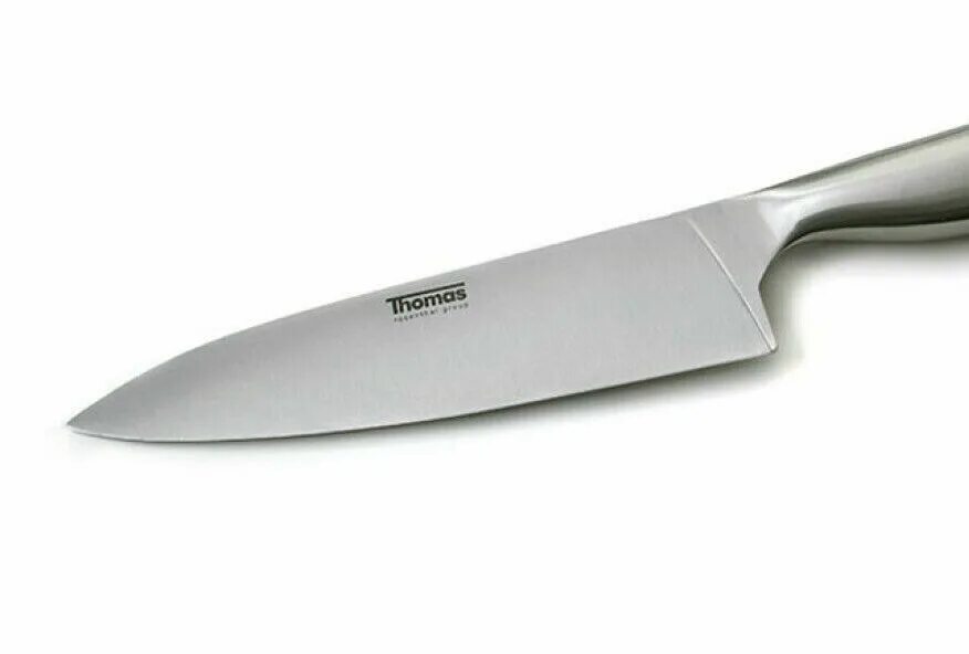 Кухонный нож из нержавеющей стали. Нож кухонный Thomas 185 mm. Thomas by Rosenthal Group ножи. Ножи Thomas, t202b. Кухонный нож цельнометаллический Thomas.