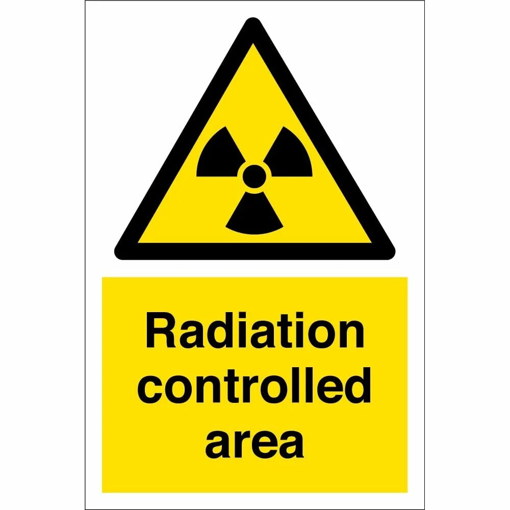 Control area is. Radiation area. radiation safety. drop and run radiation. large area irradiation.