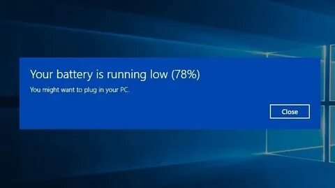 Пишет low battery