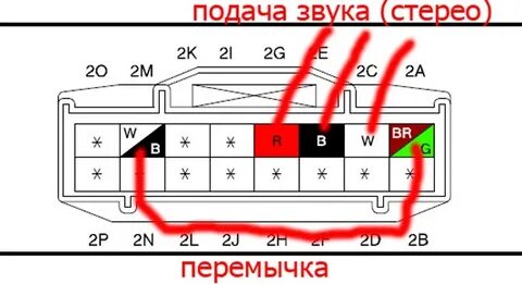 Подключение магнитолы мазда