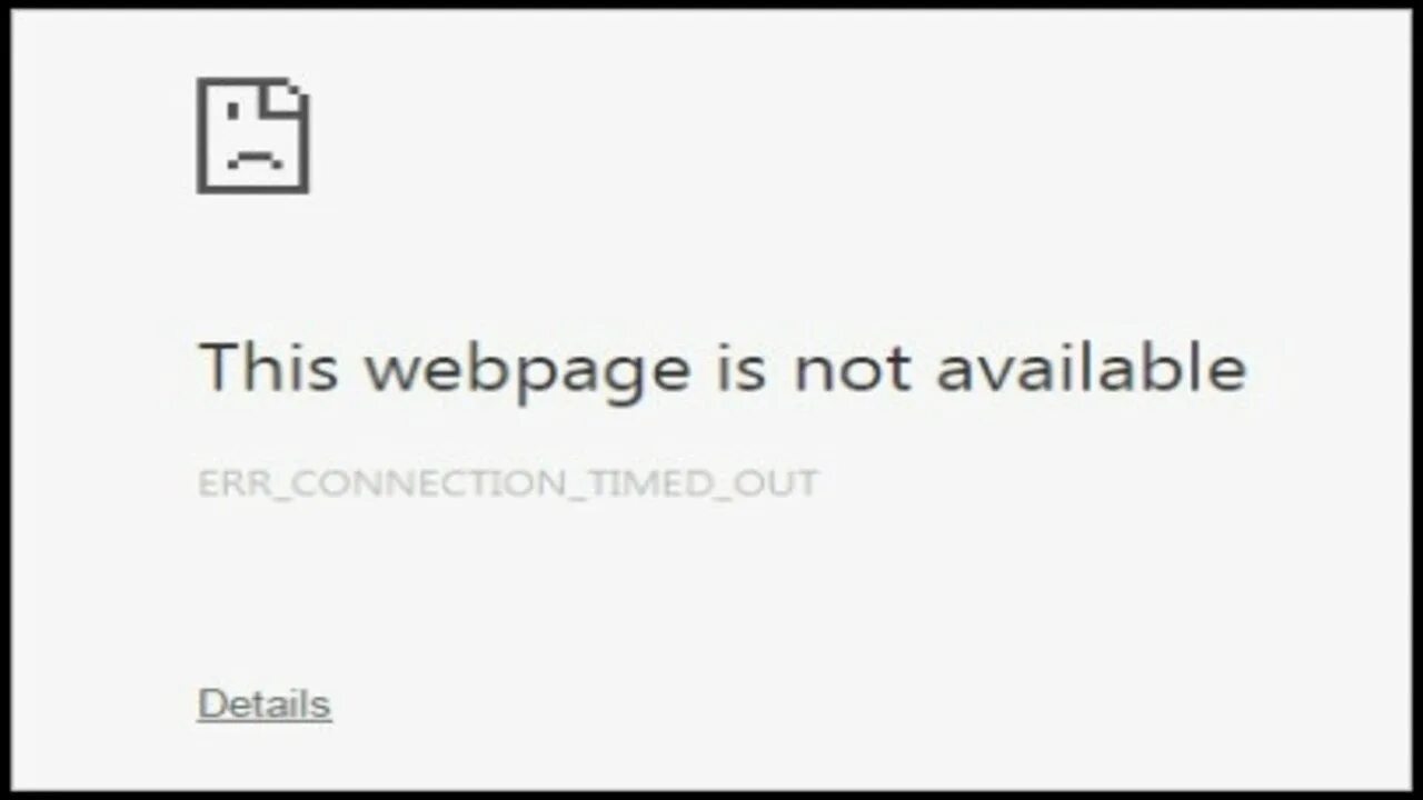 Rr timed out. Err_connection_timed_out. err_name_not_resolved. err_ssl_protocol_error. err_connection_timed_out is not solved.