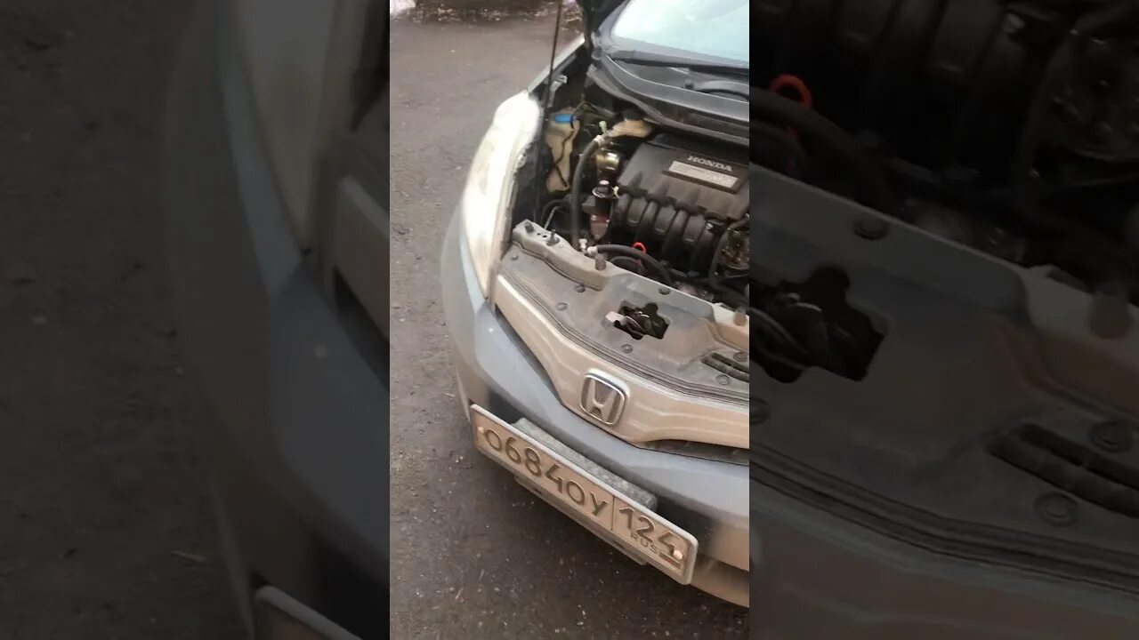 Как снять фару на фите HONDA FREED) замена лампы КСЕНОН YouTube