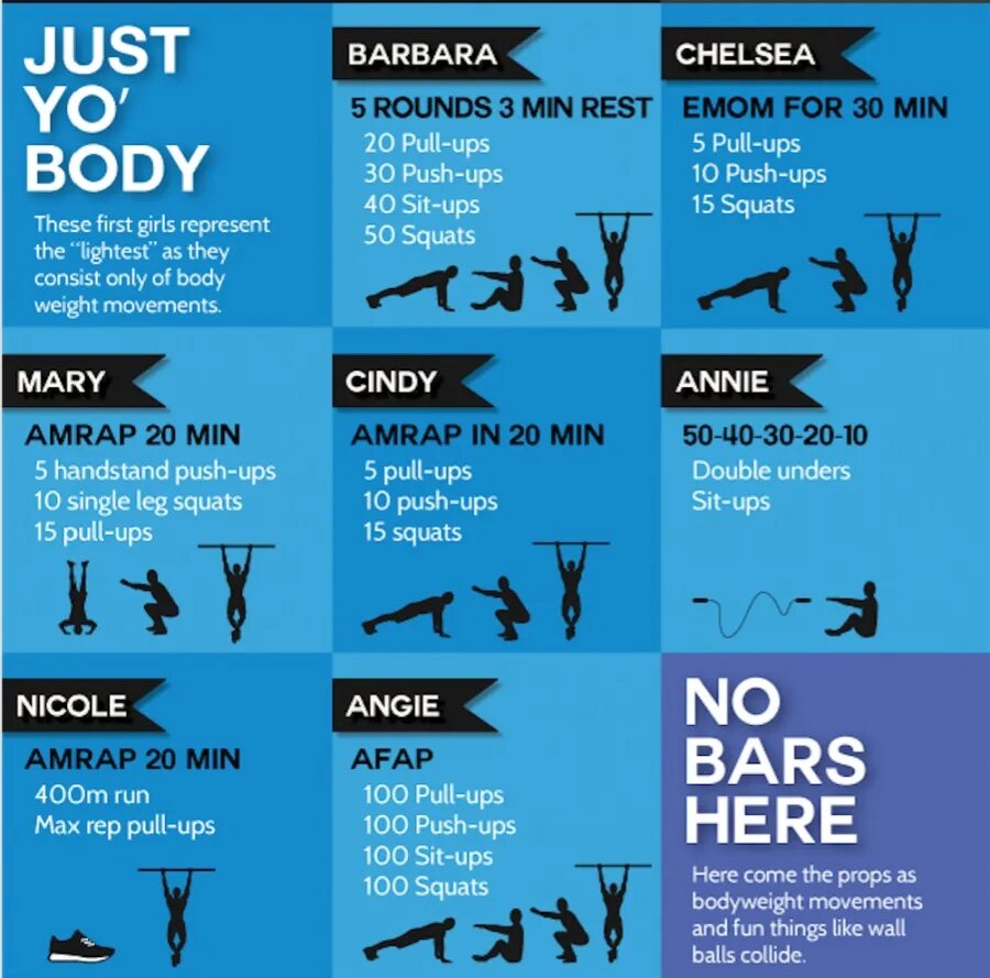 Work out exercises