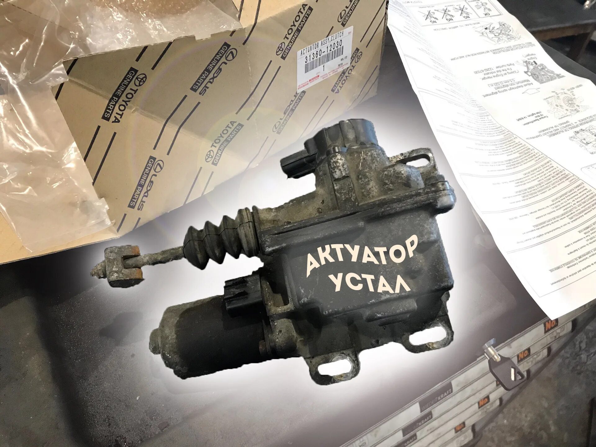 Актуатор ркпп. Актуатор ркпп