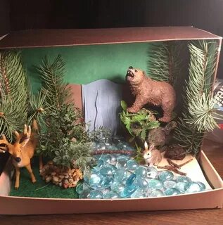 Поделки дикие животные