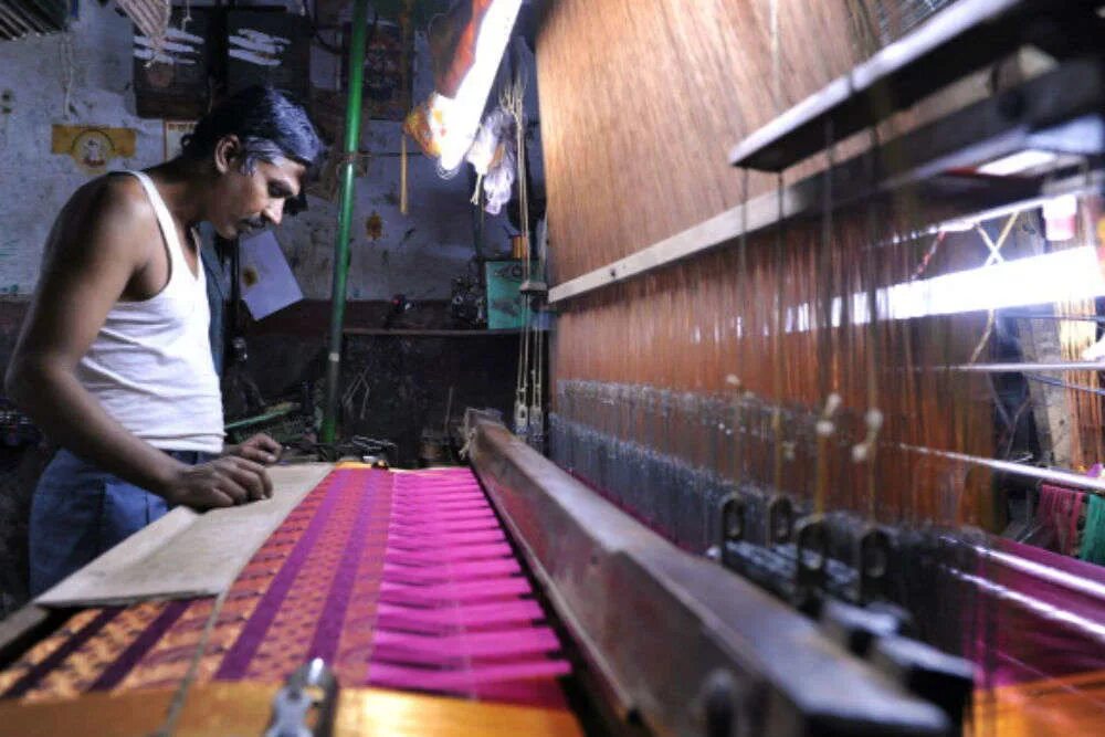 Weavers. Indian company