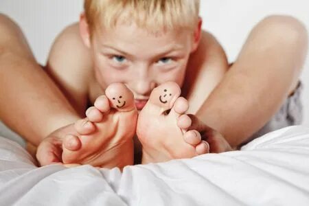 Boy feet 15