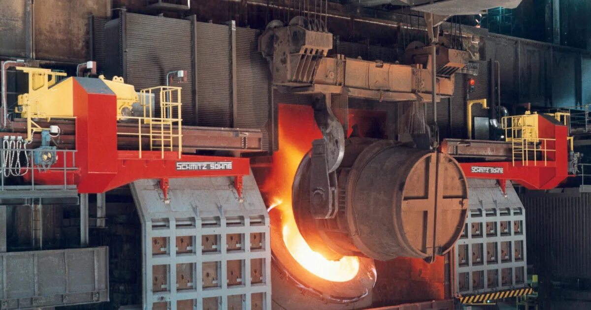 Производство стали. THYSSENKRUPP Steel в Германии методическая печь. Производители стали. Steel Mill. Производство стали 2023