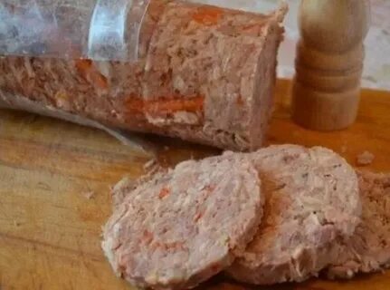 Рецепт домашней колбасы в бутылке