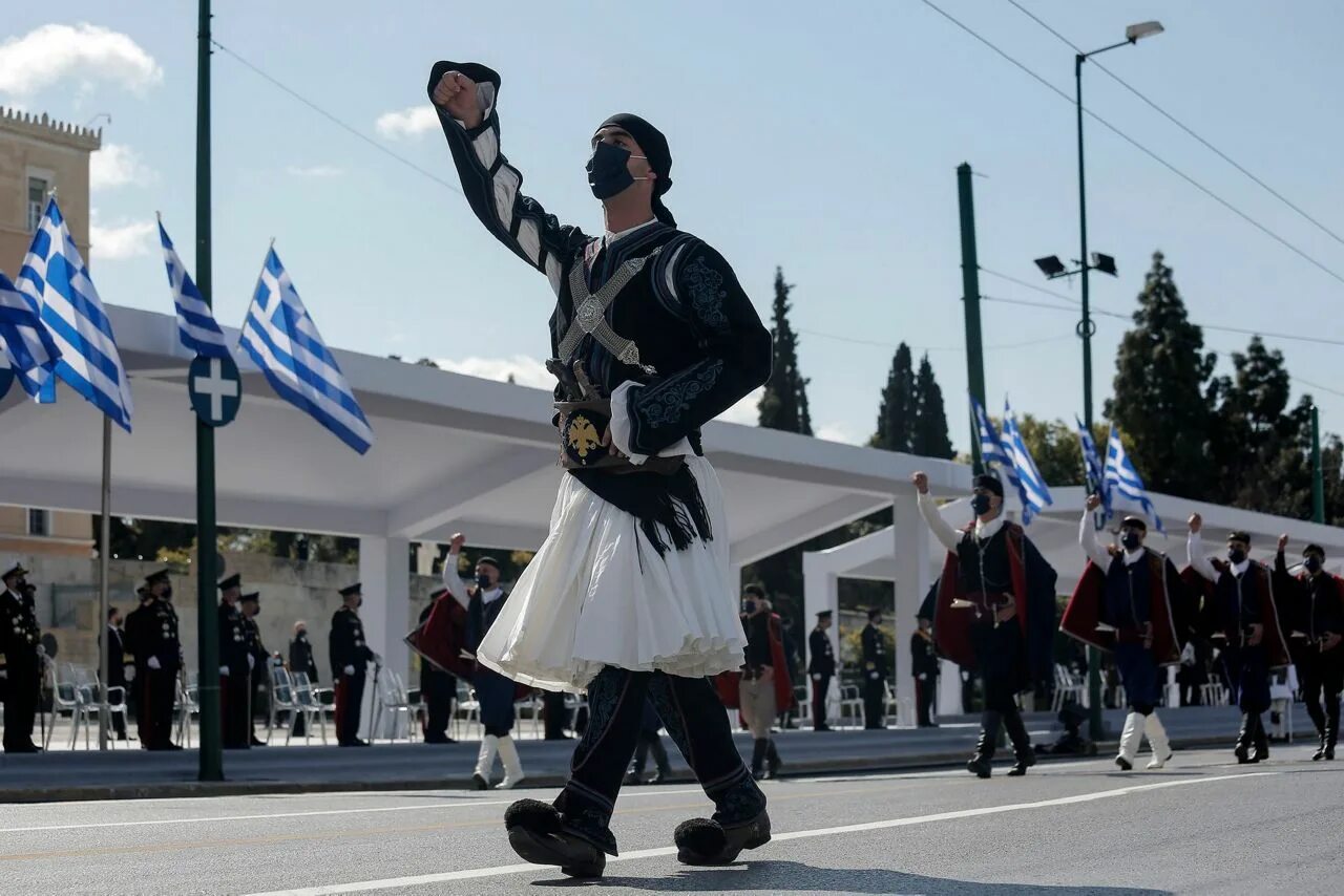 Как греки узнали о возвращении независимости. 25 Независимости Греции. Независимость Греции Дата.