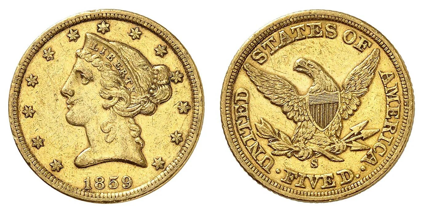 Американские монеты 1846. Золотая монета 5 долларов. 10 Долларов Золотая монета. Золотые монеты Англии 1846 г. 5 долларов золото