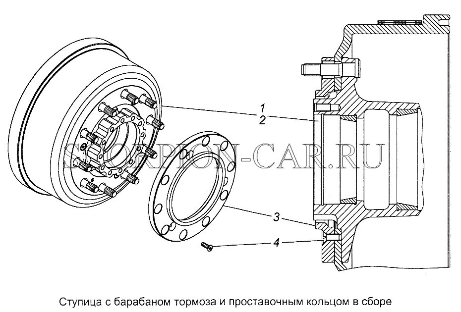 Ступица 43118-3103009-10 с барабаном тормоза и проставочным кольцом. 43118-3103009-10 Ступица. Ступица колеса КАМАЗ 43118 задняя. Ступица переднего колеса КАМАЗ 43118. Сборка ступицы камаз