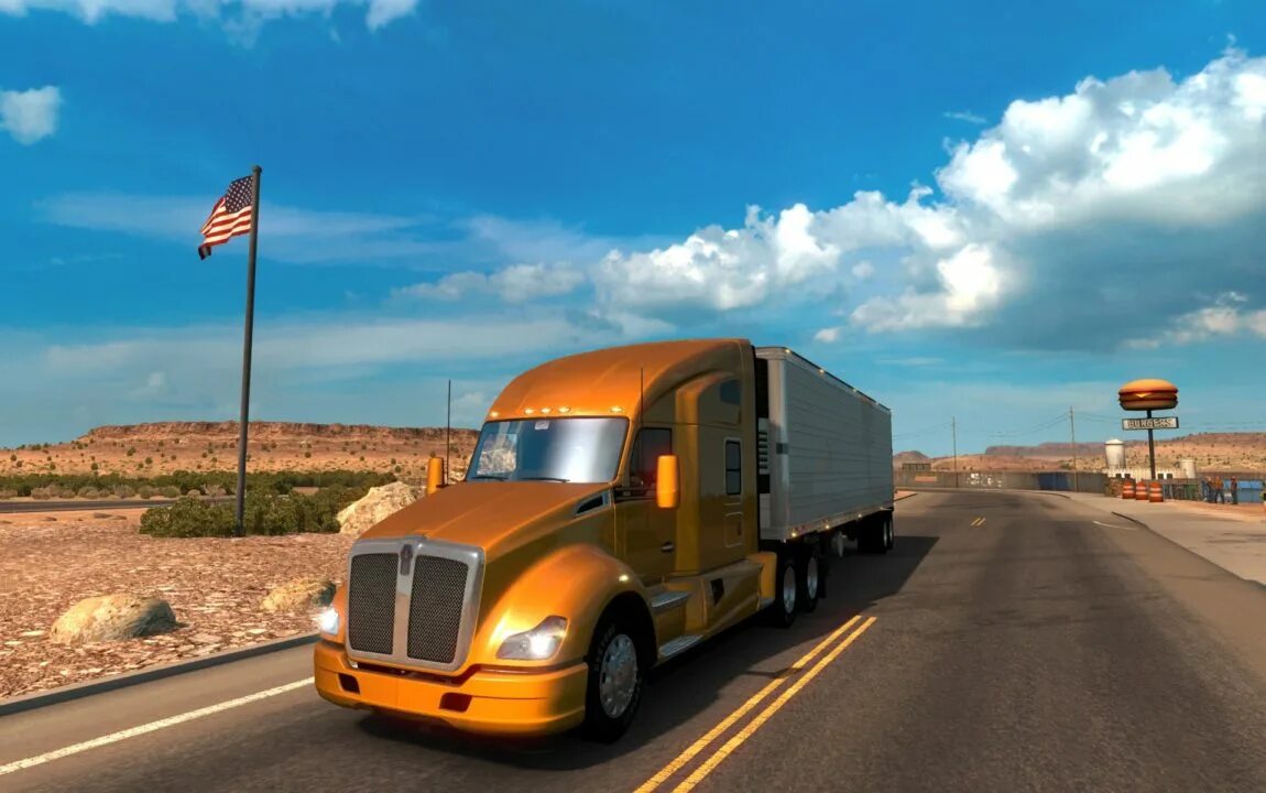 American truck simulator. Американ трак. American Truck Simulator Nevada. American Truck Simulator 2007. SCS software Американ трак симулятор.