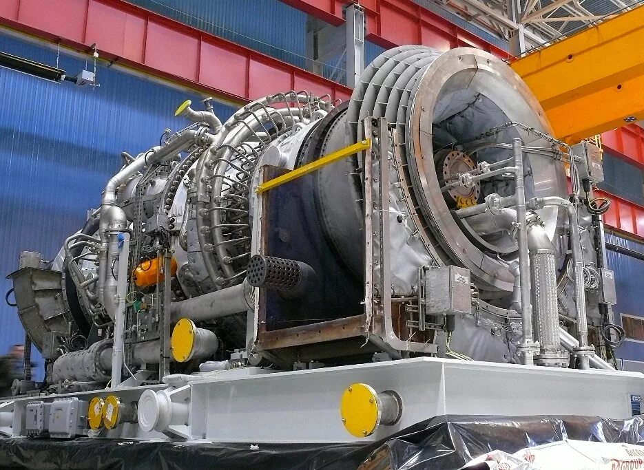 High-power gas-turbine installation (large gas turbine): purpose, structure, mai