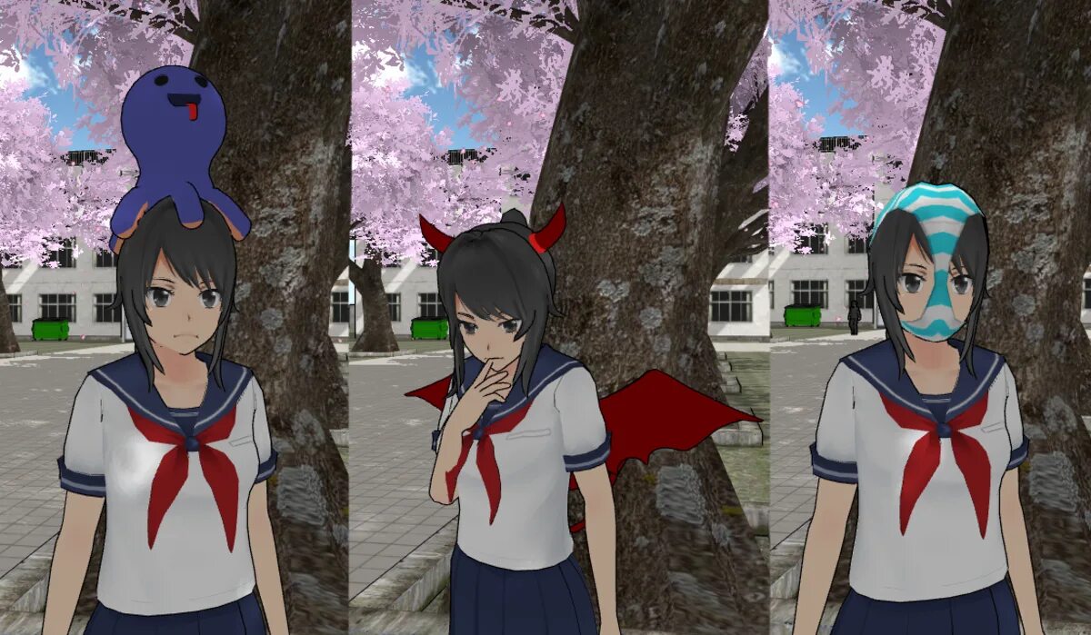 Цурузо Яндере. Включи yandere simulator