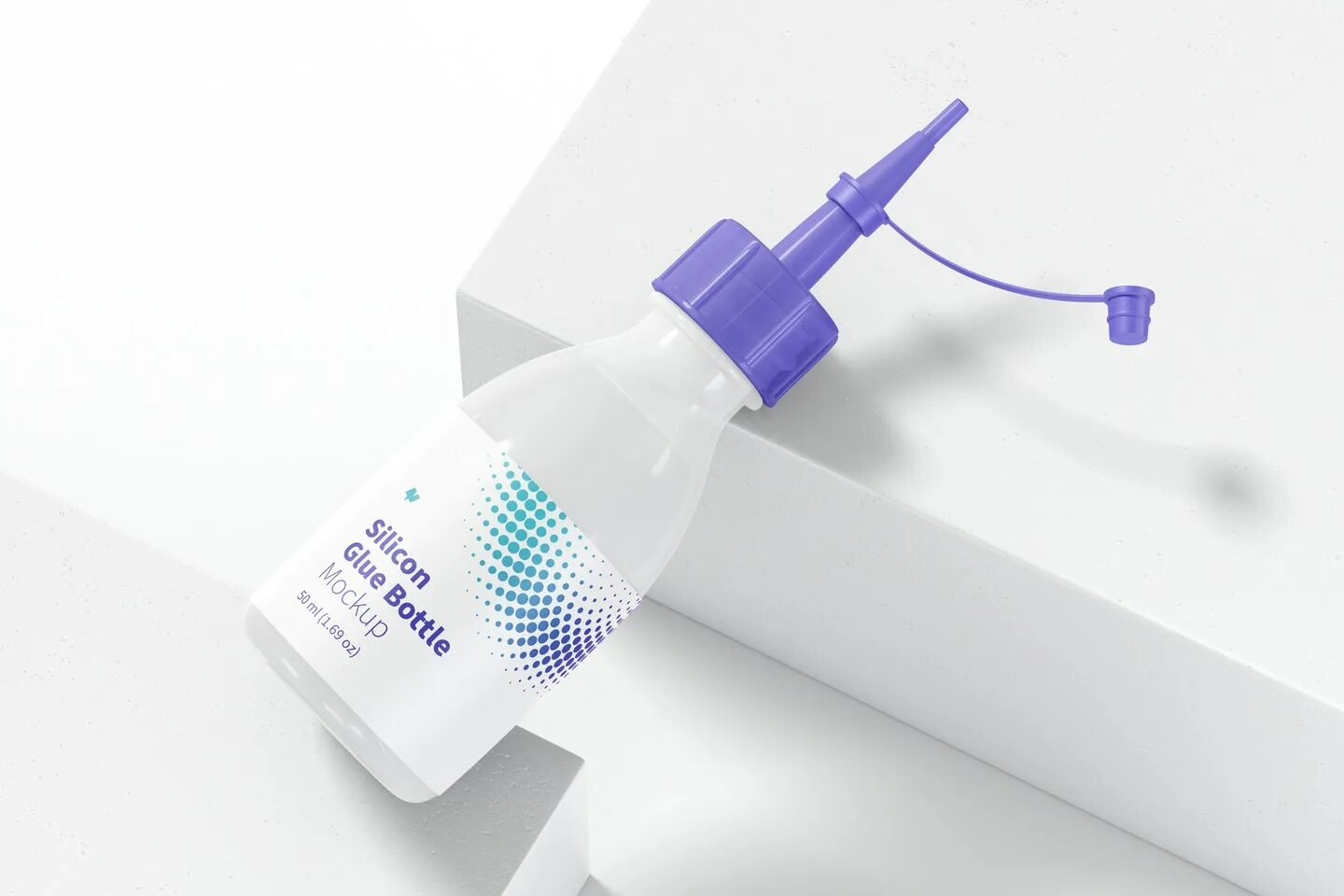 Like glue. Glue bottle mockup. serum mockup. psd одноразка. glue bottle 3d.