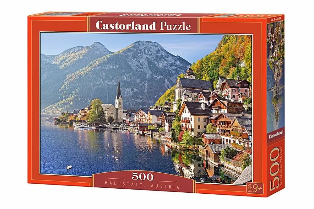 Пазл Гальштат Австрия. Пазлы Castorland 500. Castorland Hallstatt Austria 2000. Пазлы Касторленд 500 элементов. Пазл б