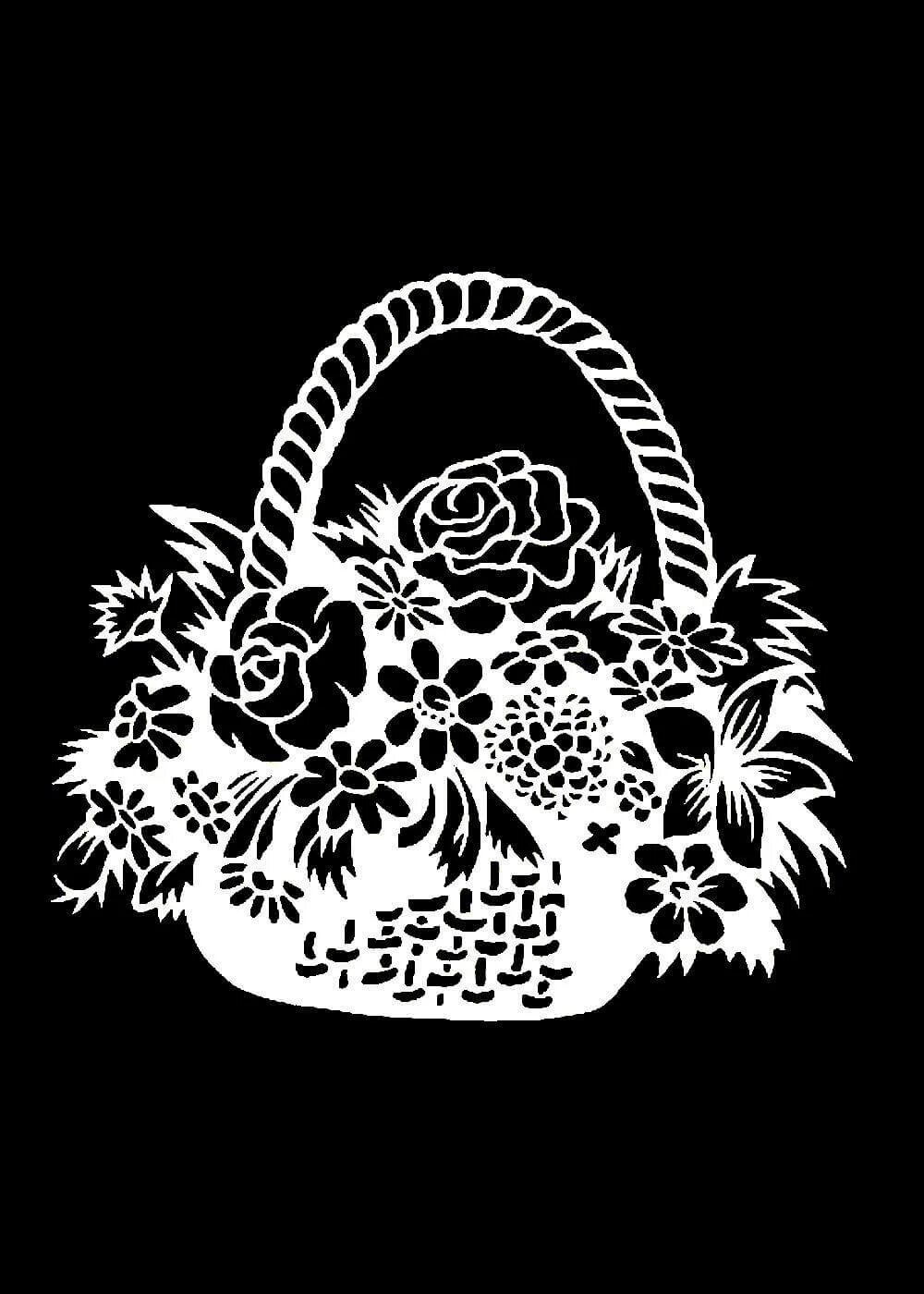 красивая вытынанка. весенние вытынанки на окна. ажурное вырезание. витинанка. вытынанка красивая.