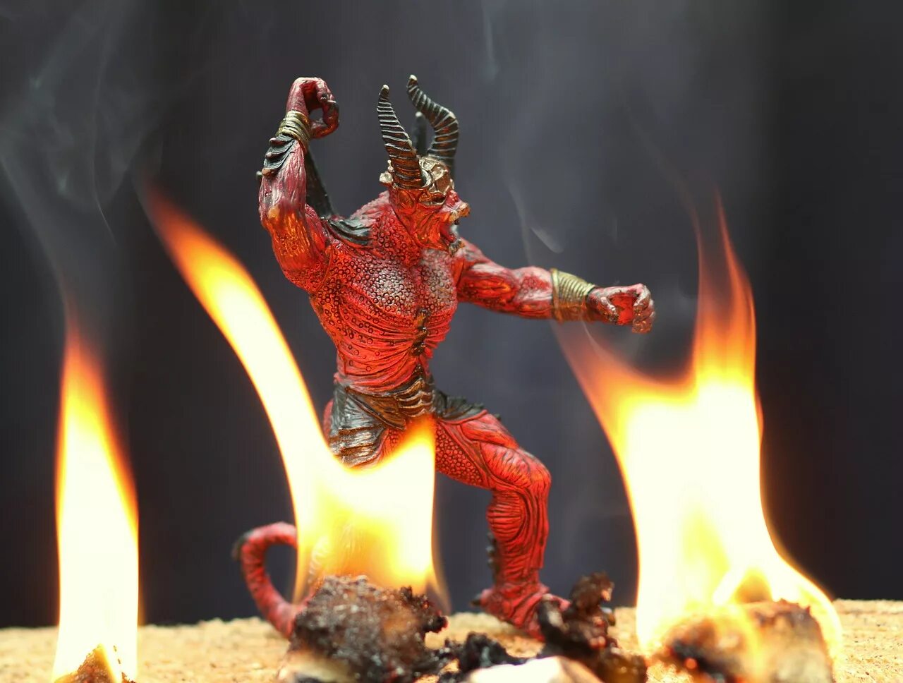 Fire devil
