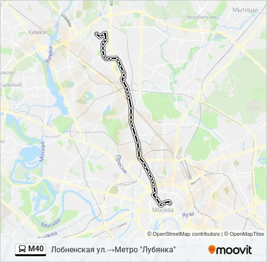 Остановки маршрута м3. М40 автобус маршрут. Маршрут м40 автобуса Москва. Маршрут м1 автобуса Москва. М9 автобус маршрут.