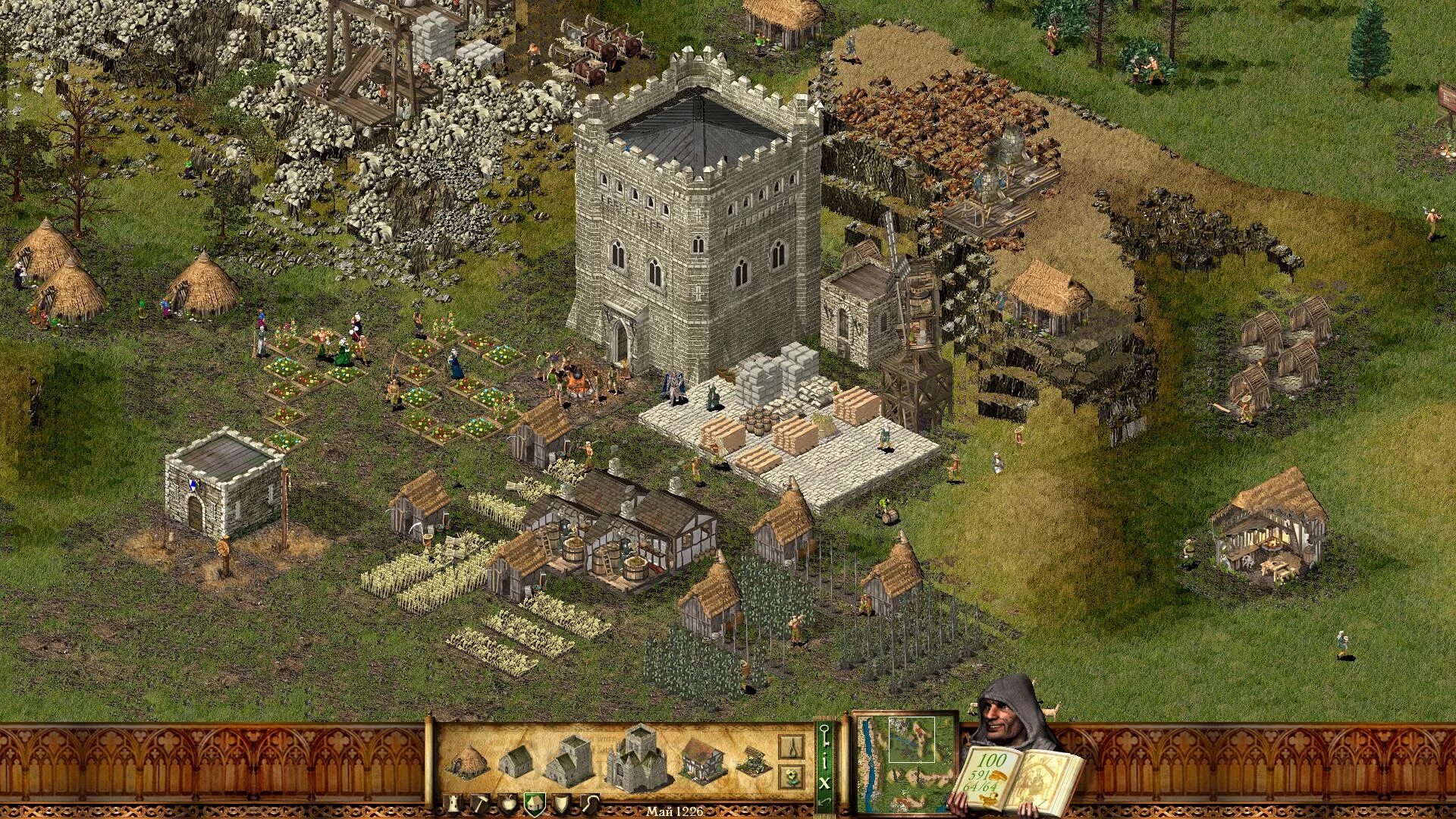 Игра Stronghold 1. Stronghold (игра, 2001). Stronghold Crusader (2001). Первая игра стронгхолд.