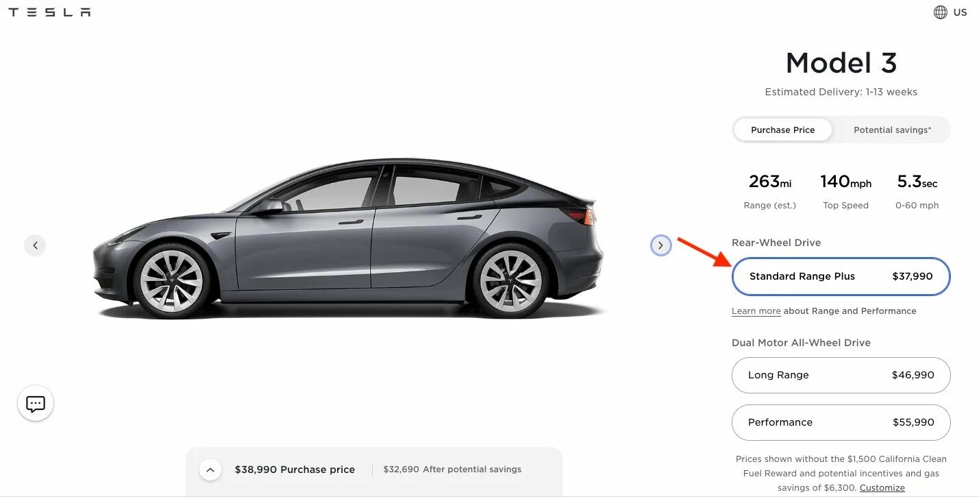 Standard range model. Standard range plus. tesla model 3 standard plus технические характеристики. tesla model 3 c 2017 г.в..