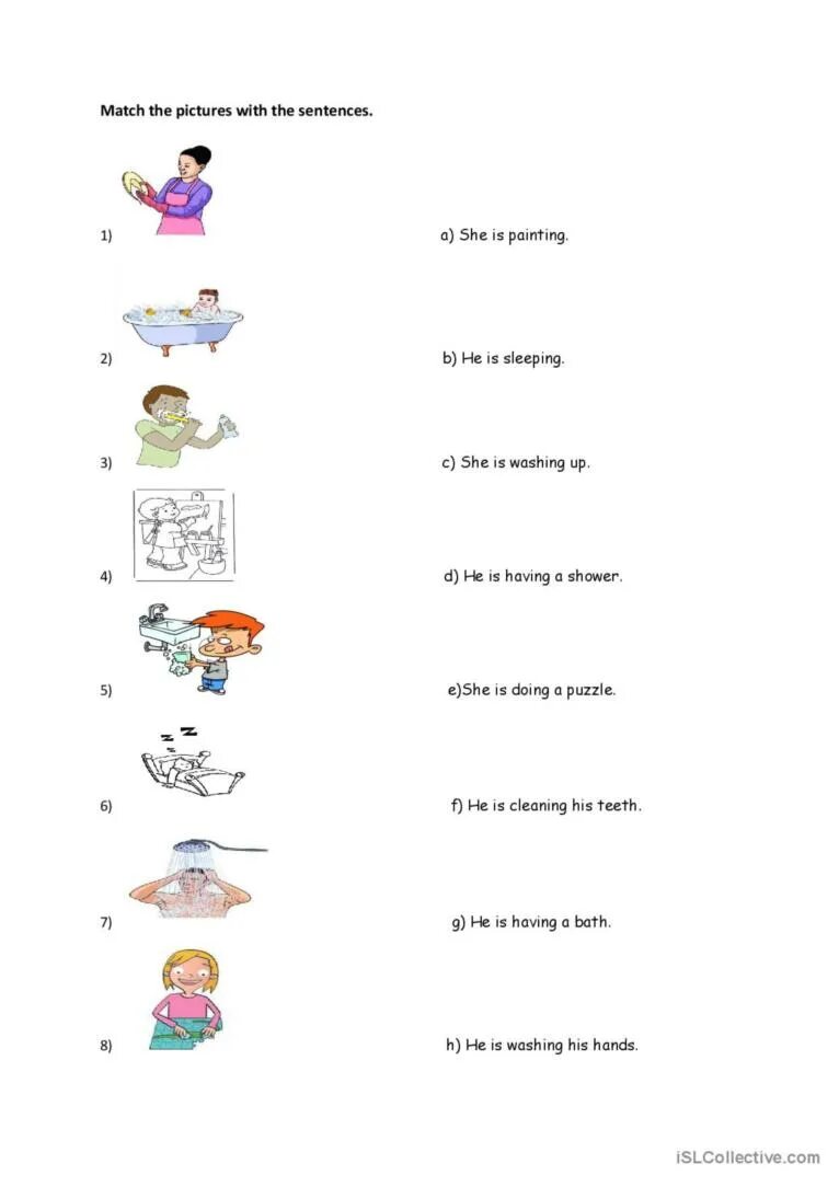 Present continuous match. Present Continuous Worksheets. Present Continuous ESL. Present Continuous for Kids. Present Continuous Tense exercises for Kids.