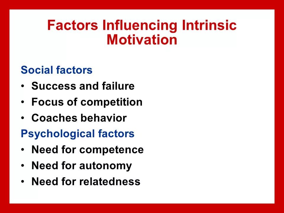 Need factor