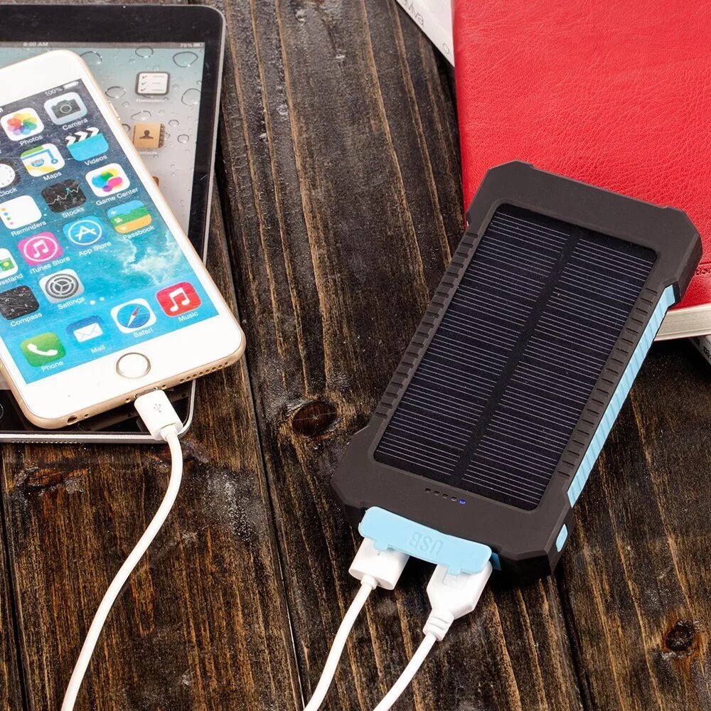 Пауэр банк зарядки телефона. Power Bank Solar 10000mah. Солнечная батарея Powerbank 10000w. Юсб зарядка от Power Bank. Power Bank 10000mah 5w.