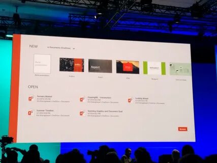 Microsoft demo