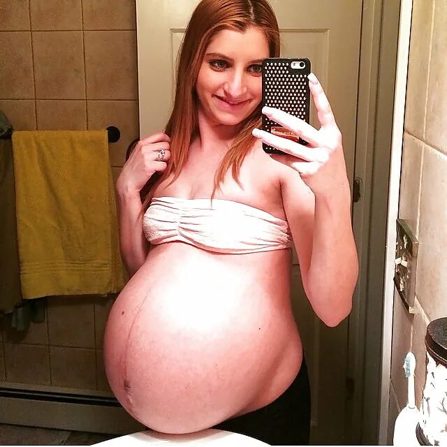 Very big pregnant
