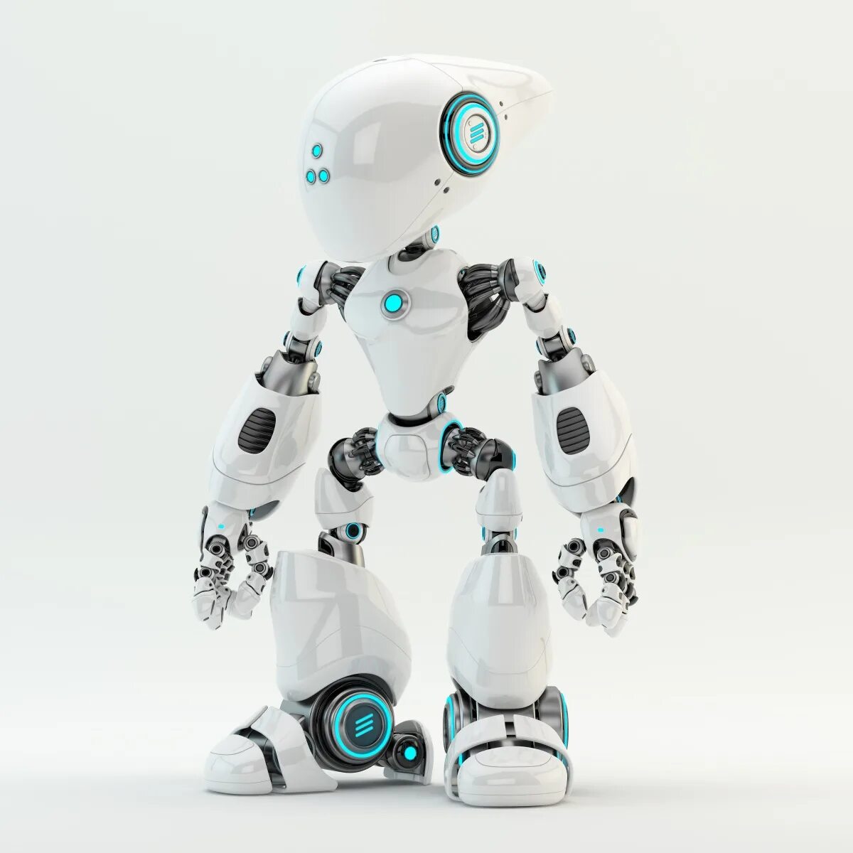 Робаты. Белый робот. Бело-голубой робот. Роботы до 7 лет. Белый робот настоящий.