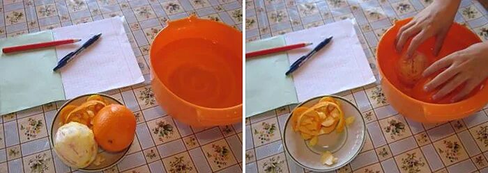 Эксперимент с мандарином. Эксперимент с апельсином. эксперимент с апельсином и водой. опыт с мандарином. эксперименты с цитрусовыми.