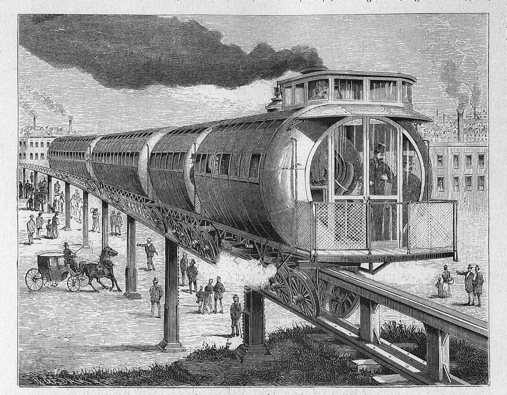 Монорельс 1820. Монорельс Эльманова. Первый монорельс 1820 год. Монорельс в Гатчине. Load old