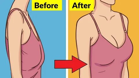 Four simple exercises to lift your boobs.