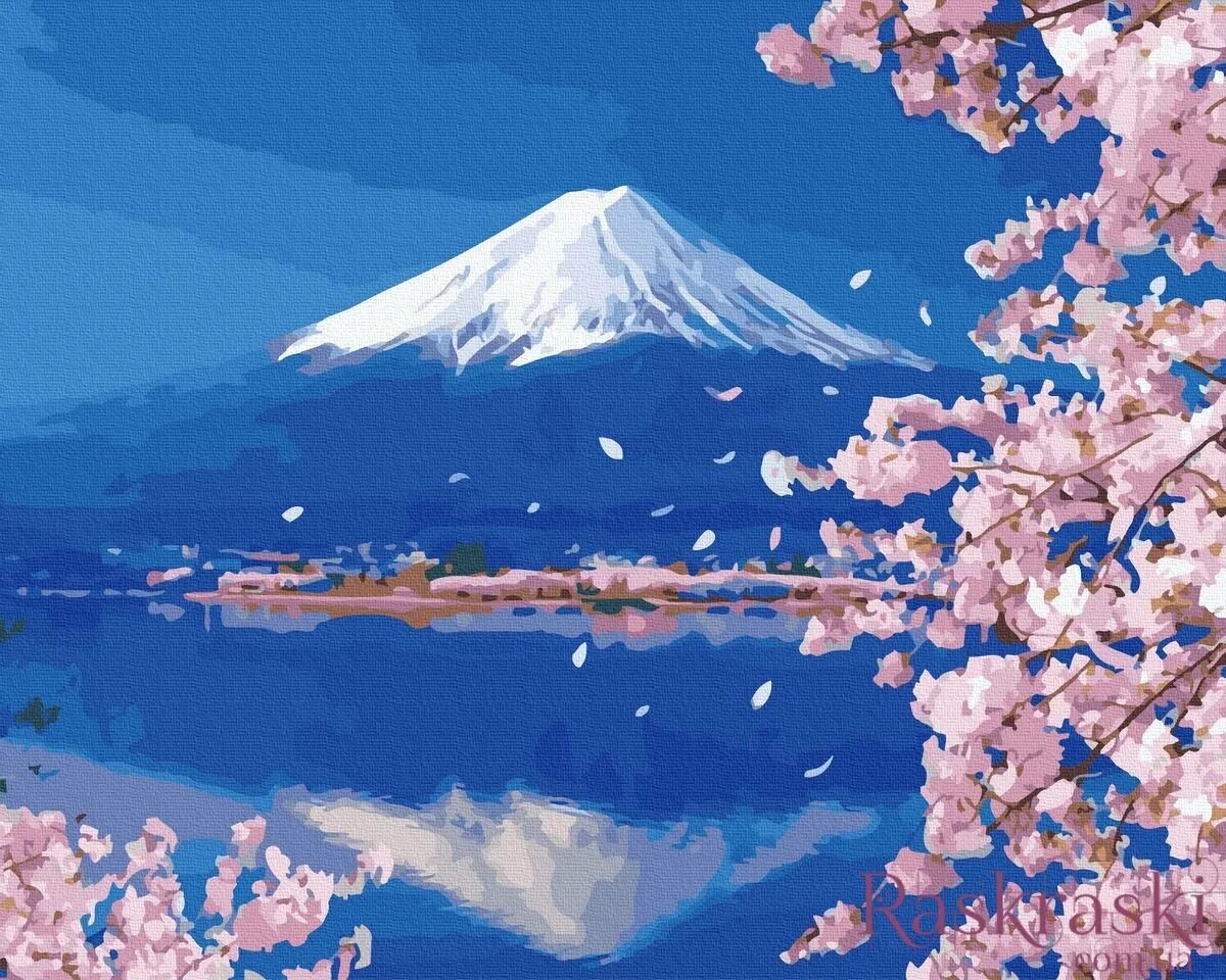 Гора Фудзияма в Японии. Алмазная мозаика гора Фудзияма. Фудзияма Сакура картина. Гора Фудзияма картина. Фудзияма номер телефона