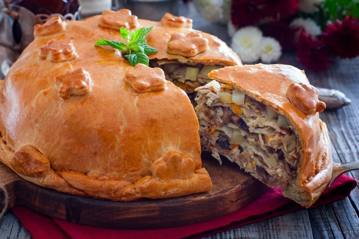 Рецепт сочных курников