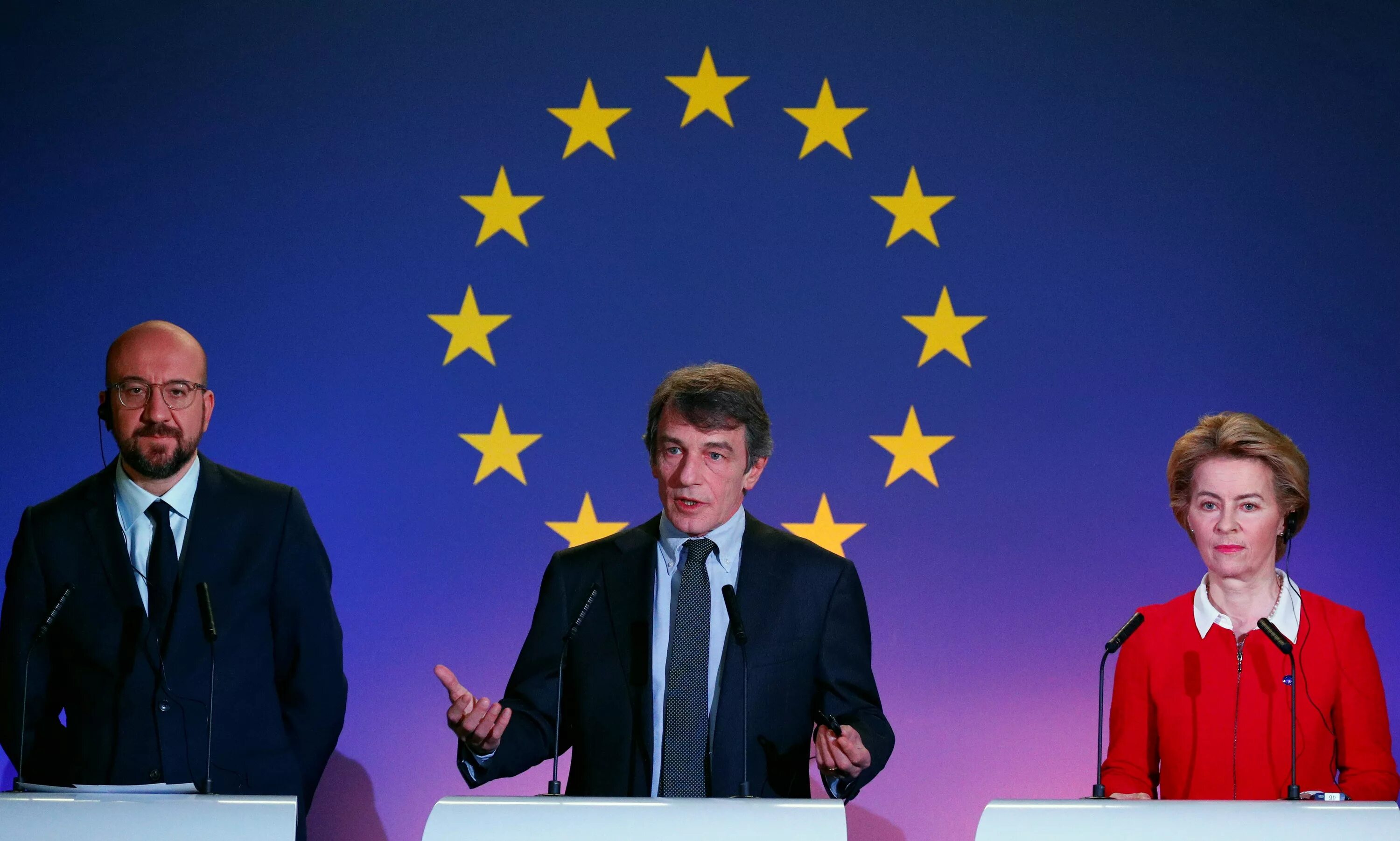 шарль мишель и урсула фон дер ляйен. представитель европейского союза. представитель европейского союза. совет европейского союза (совет министров). европейский союз.