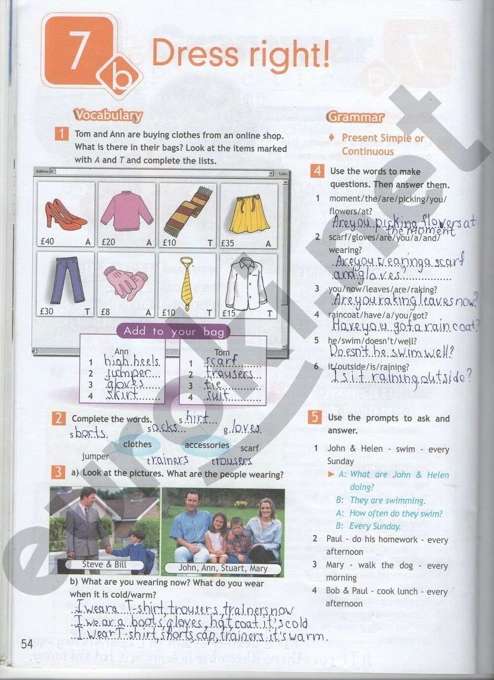 По английскому языку 5 класс рабочая тетрадь ваулина стр 54. Английский язык 5 класс рабочая тетрадь Spotlight. Английский язык 5 класс рабочая тетрадь ваулина 54. Гдз по английскому 5 класс рабочая тетрадь.