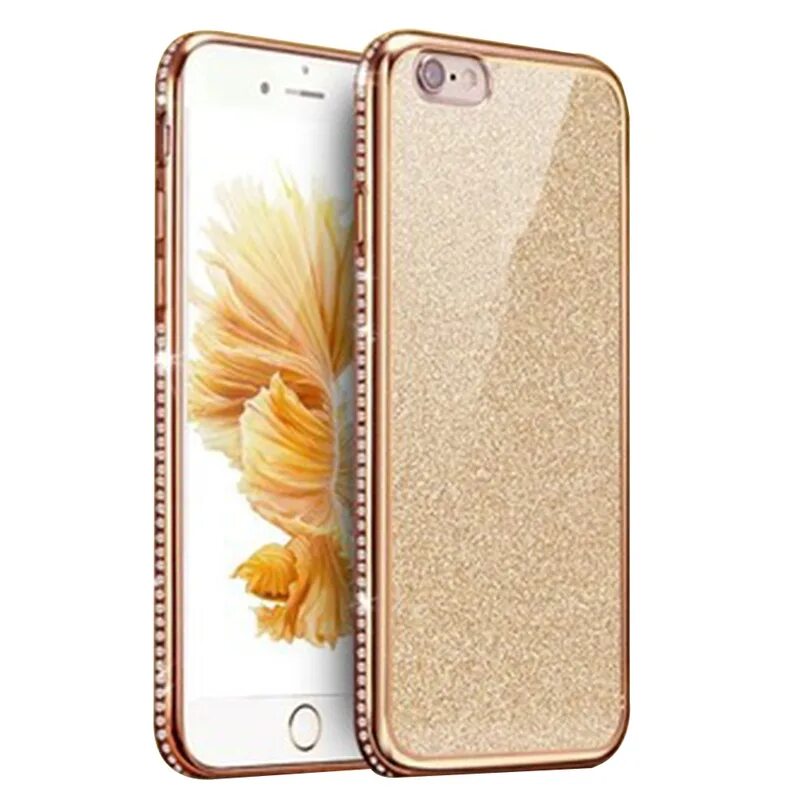 Золотистый чехол. Чехол Goold iphone 6 s. Чехол PGSCASE Swarovski 4 для iphone 6/6s, цвет прозрачный золотой. Золотой чехол iphone 8 Plus. Чехол iphone 6s стразы.