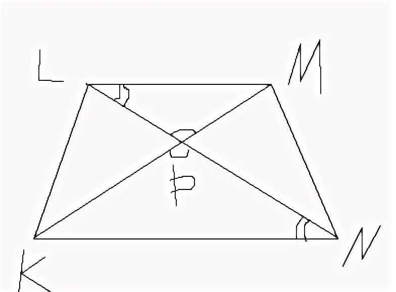 Диагонали трапеции mnkl с основаниями ml и nk. Боковая сторона трапеции разделена на 3 части. Свойства диагоналей прямоугольной трапеции. Трапеция вокруг меньшего основания. Плоскость трапеции.