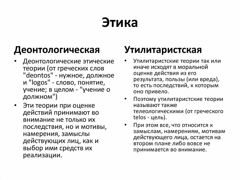 Принцип утилитаризма является. Деонтологчисекий подход в этике. Деонтологические этические теории. Уталитаристическая этика. Деонтологические подходы в этике.