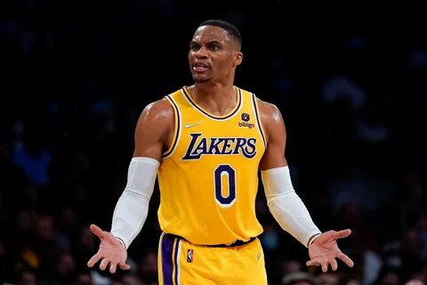 Los Angeles Lakers guard Russell Westbrook shone in his side’s victory (Ash...