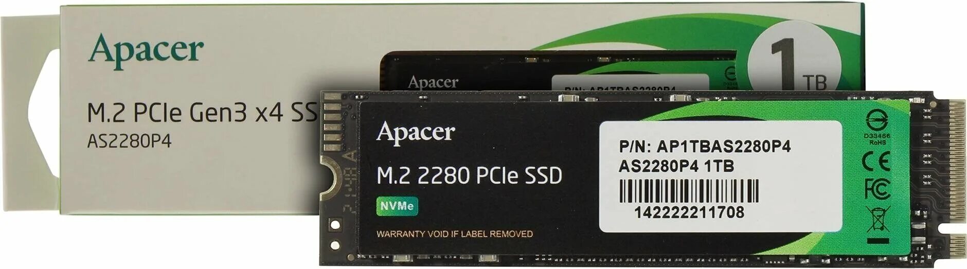 Ssd m 2 накопитель apacer as2280p4